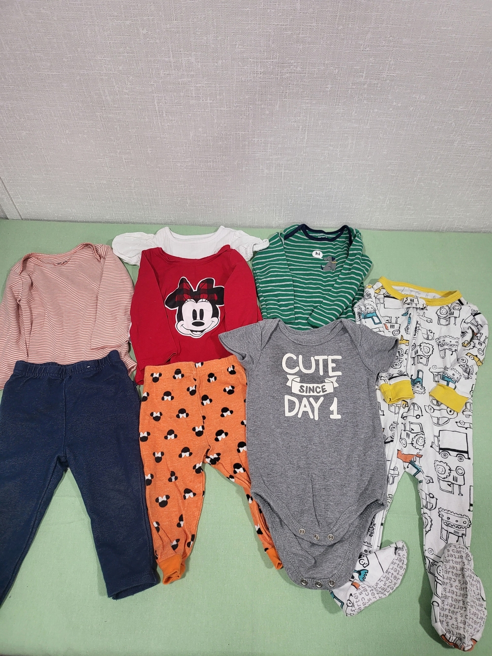 Mixed Brand Kids Matching Sets - Red, Orange, Gray, Green, Navy, White - 8 Piece
